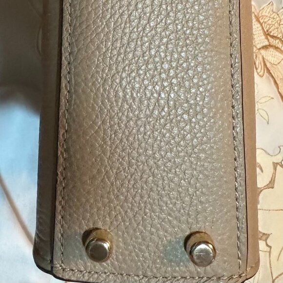 Coach Kleo Top Handle In Colorblock Color: Marble Blue Multi - Picture 7 of 8